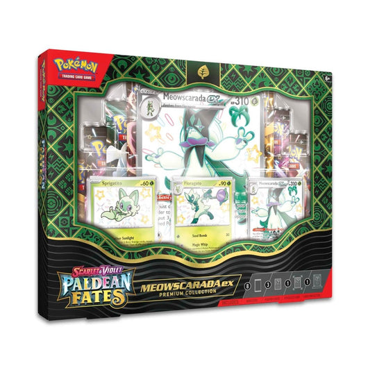 Pokémon Paldean Fates Meowscarada ex Premium Collection