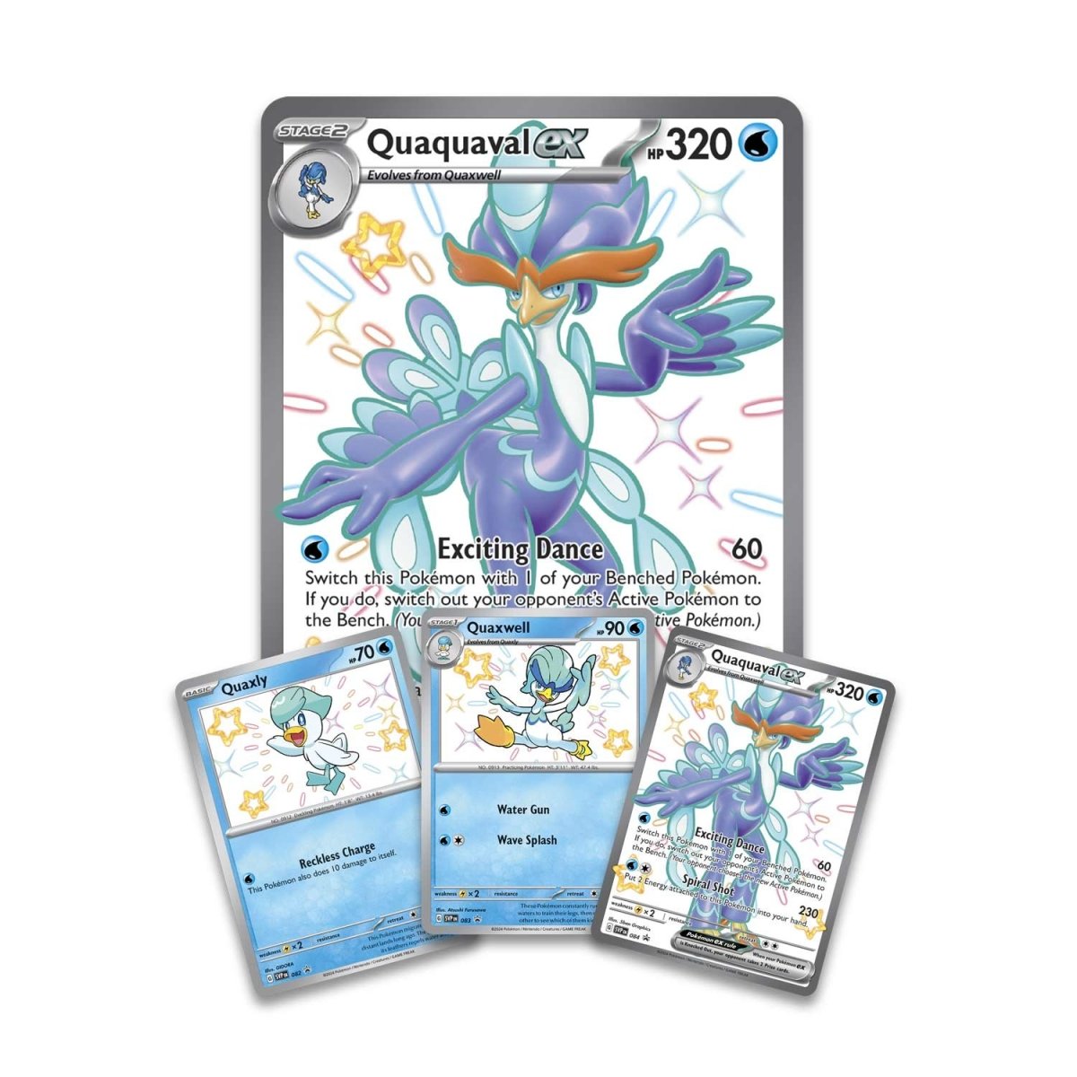 Pokémon Paldean Fates Quaquaval ex Premium Collection