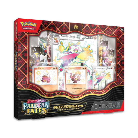 Pokémon Paldean Fates Skeledirge ex Premium Collection