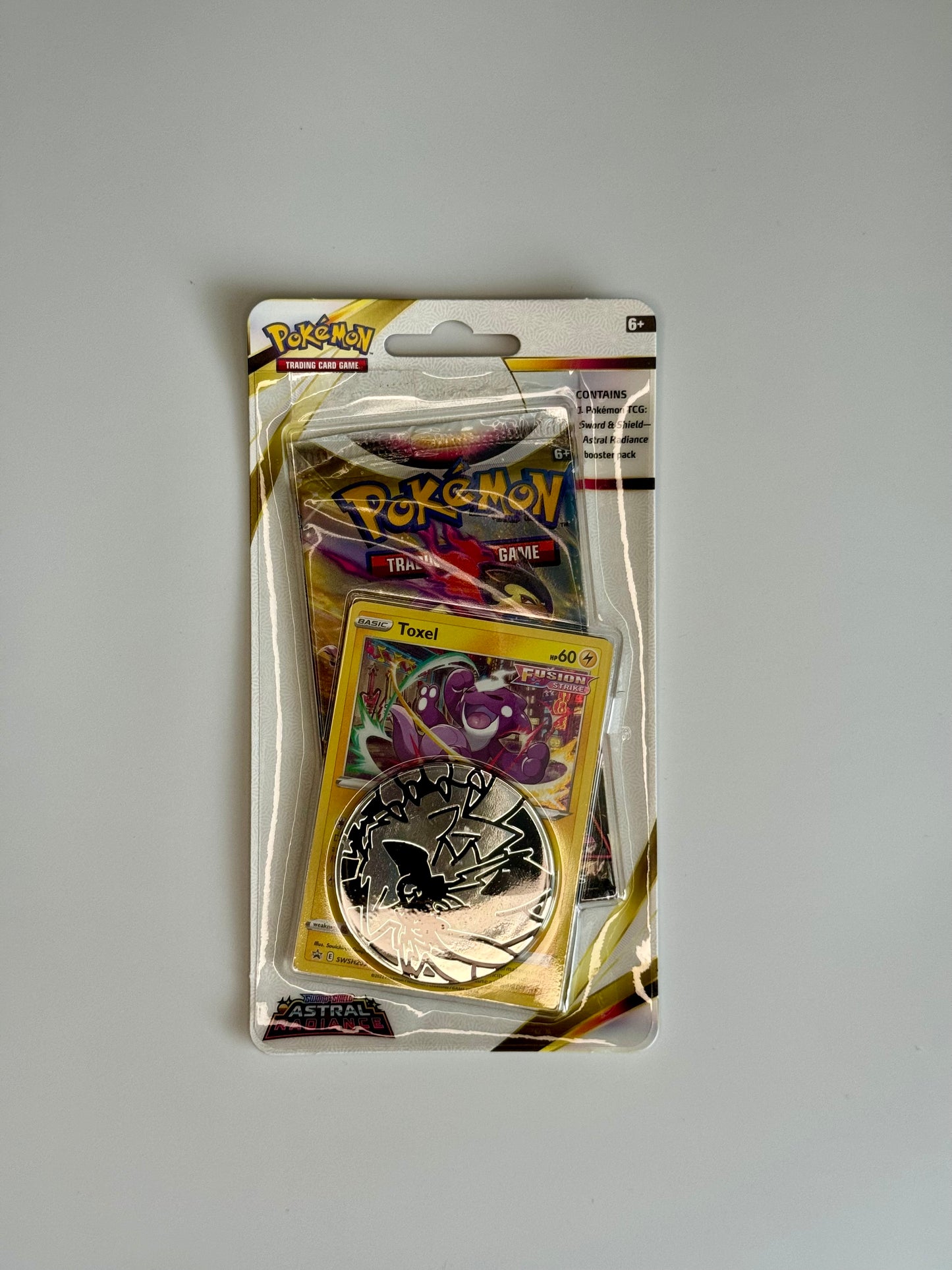 Pokémon Sword & Shield: Astral Radiance Blister Pack - Toxel