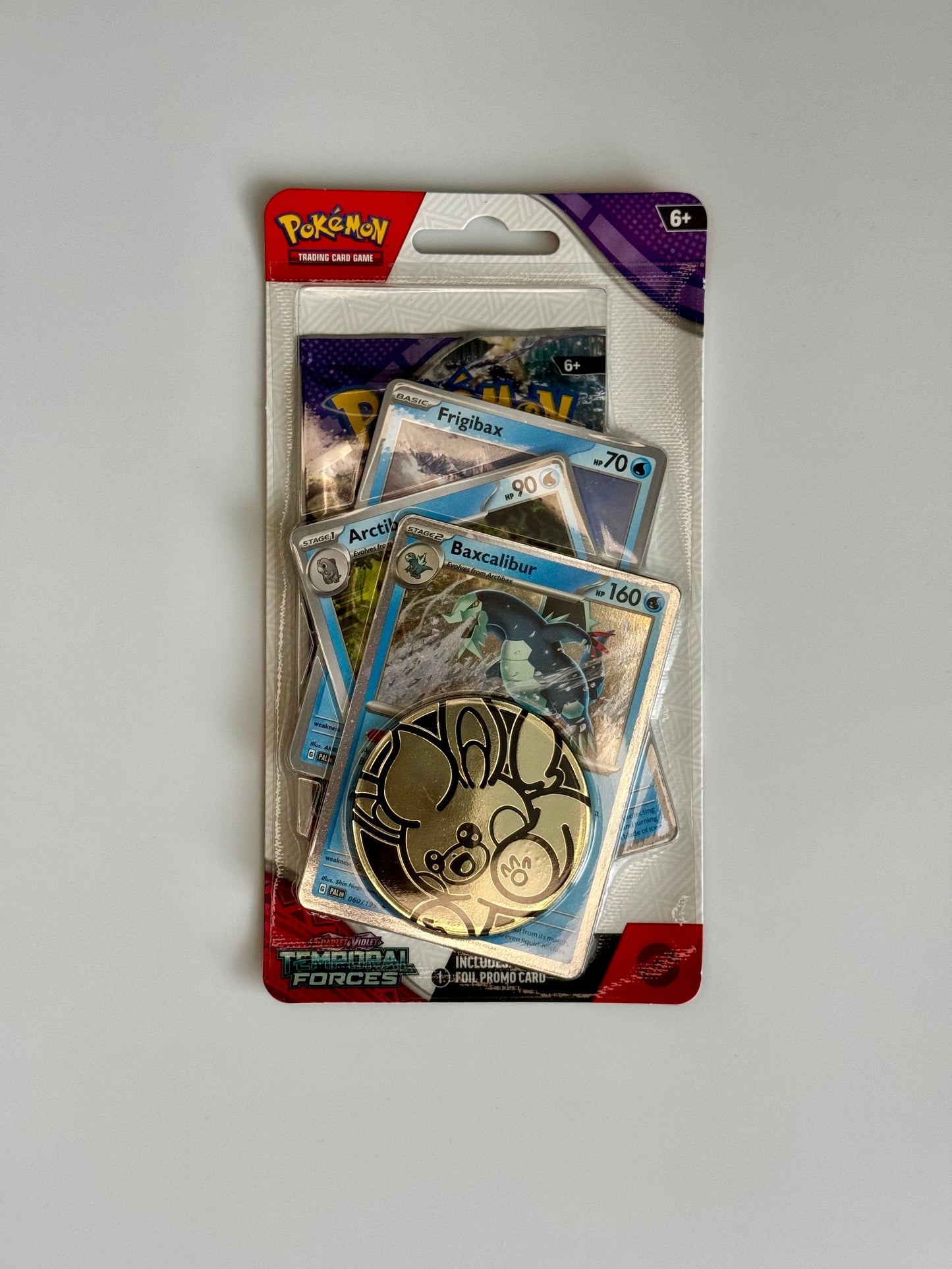 Pokemon Scarlet & Violet: Temporal Forces Blister Pack - Baxcalibur