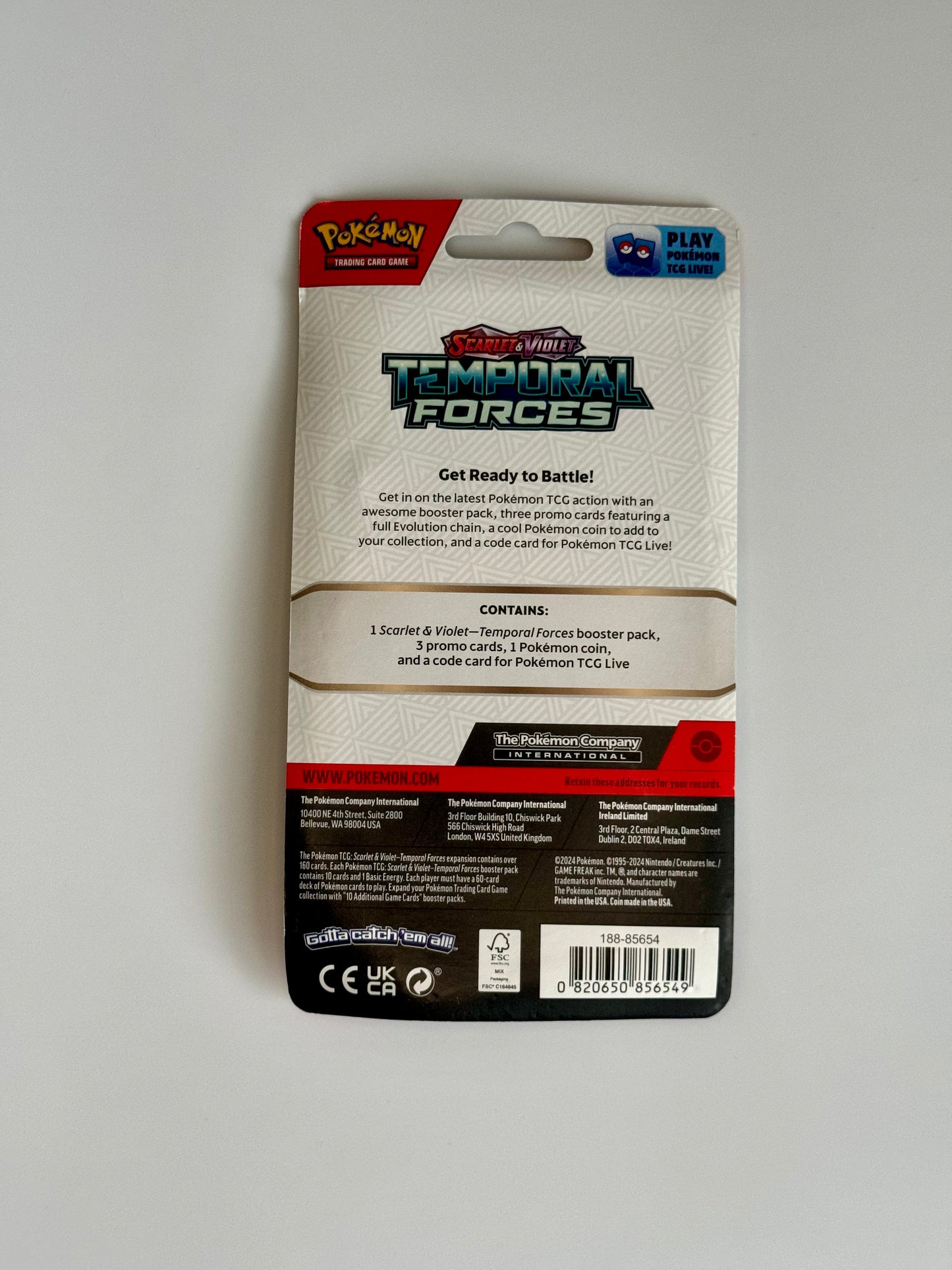 Pokemon Scarlet & Violet: Temporal Forces Blister Pack - Togekiss