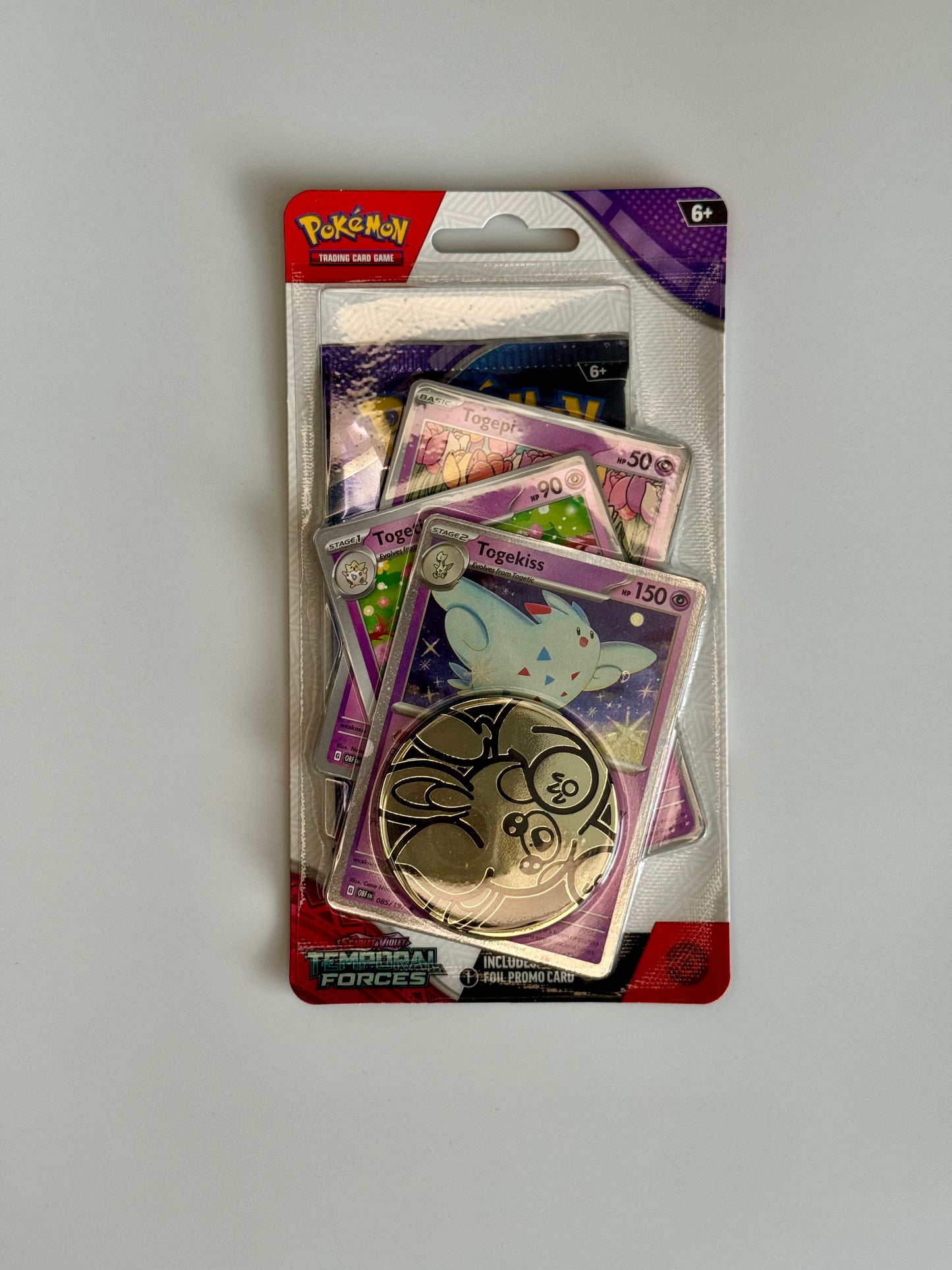 Pokemon Scarlet & Violet: Temporal Forces Blister Pack - Togekiss