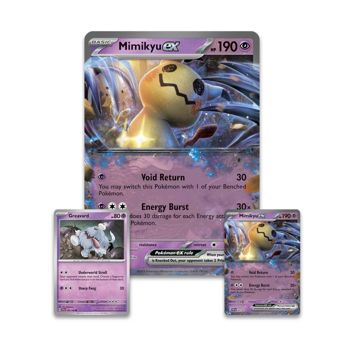 Pokemon Mimikyu ex Box