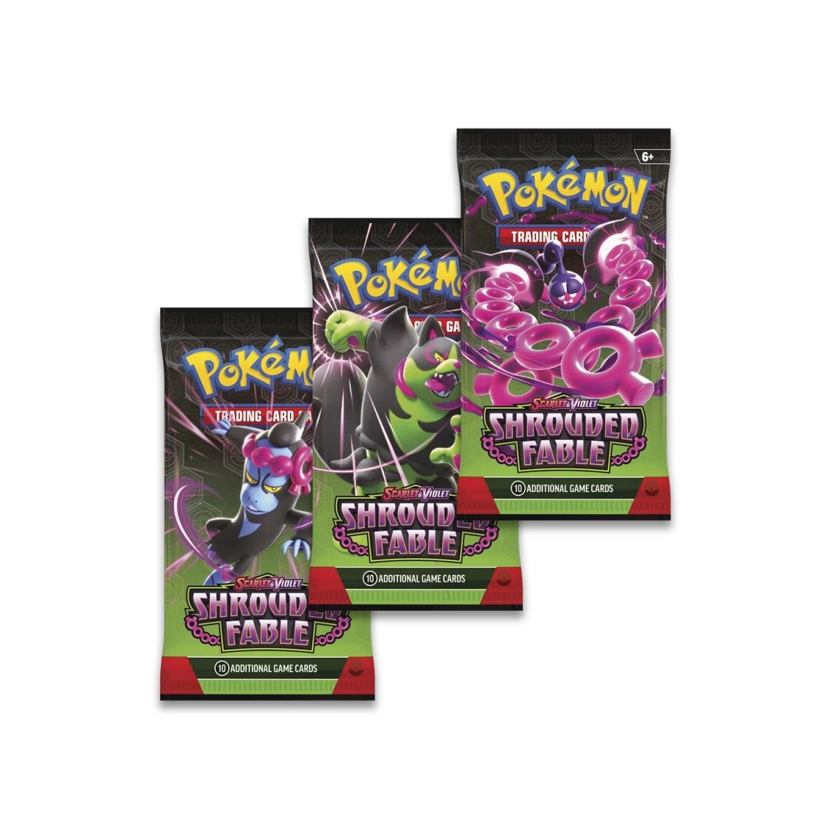 Pokémon Scarlet & Violet: Shrouded Fable 3 Booster Packs & Pecharunt Promo Card