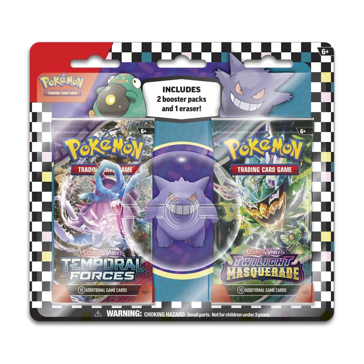 Pokemon Back to School Eraser Blister 2024: Gengar