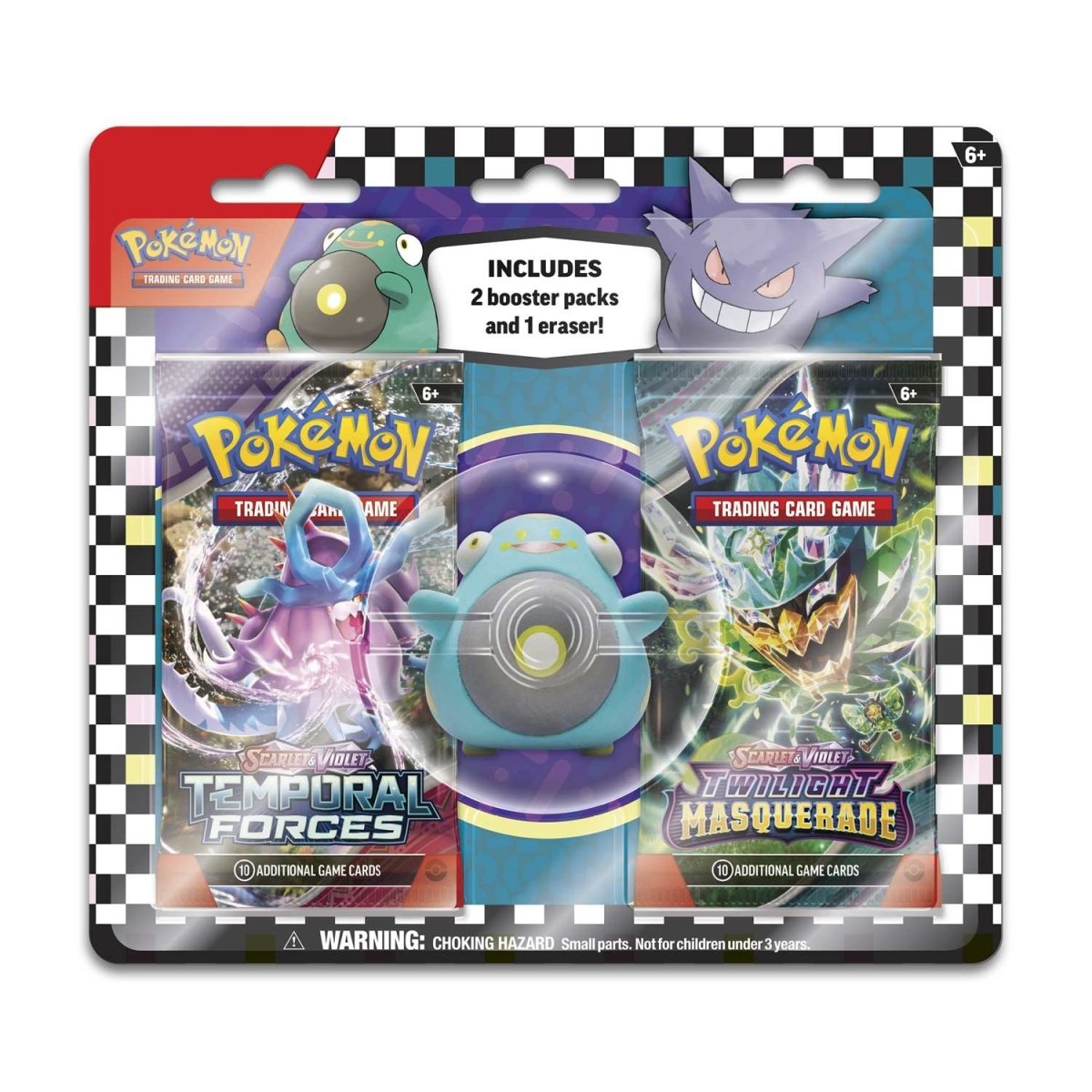 Pokemon Back to School Eraser Blister 2024: Bellibolt