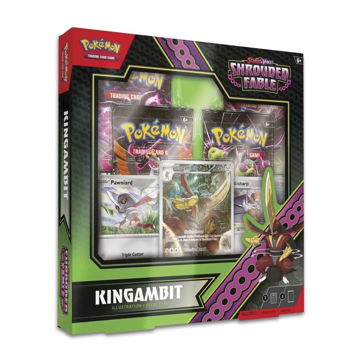 Pokemon Shrouded Fable Kingambit Illustration Collection