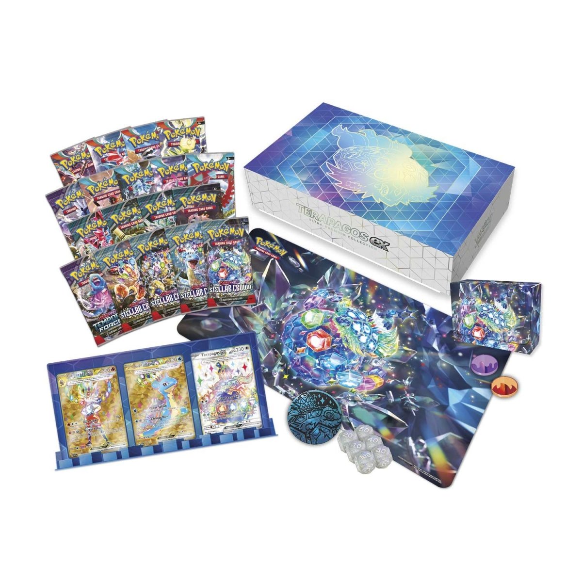 Pokémon Terapagos ex Ultra-Premium Collection