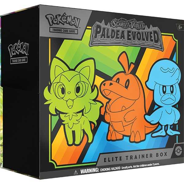 Pokemon Scarlet & Violet: Paldea Evolved Elite Trainer Box