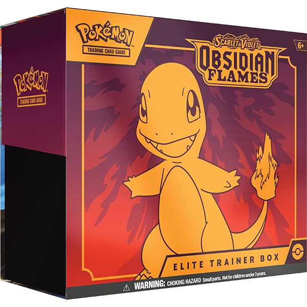 Pokemon Scarlet & Violet: Obsidian Flames Elite Trainer Box