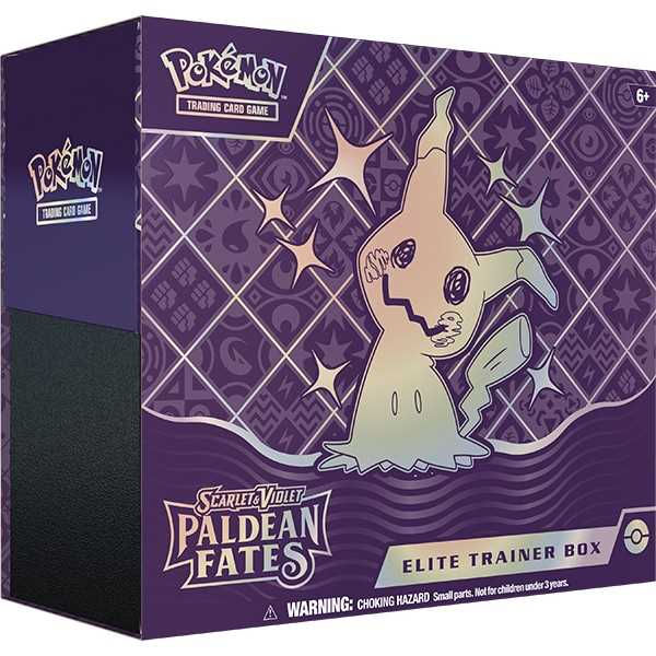 Pokemon Scarlet & Violet: Paldean Fates Elite Trainer Box