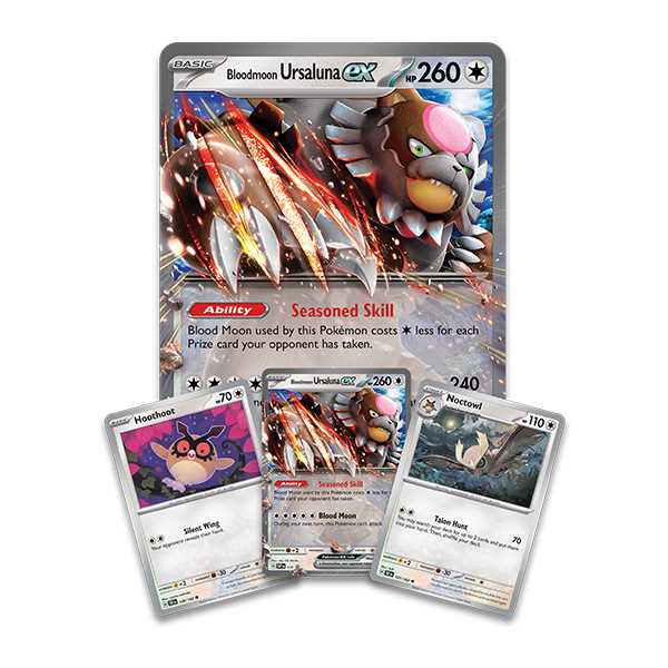 Pokemon Bloodmoon Ursaluna ex Box