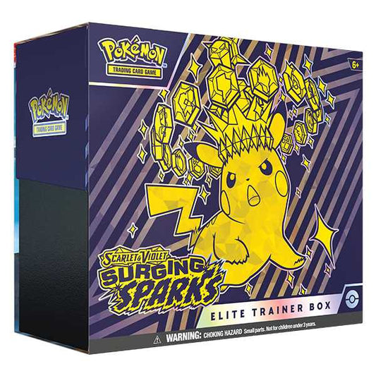 Pokemon Scarlet & Violet: Surging Sparks Elite Trainer Box