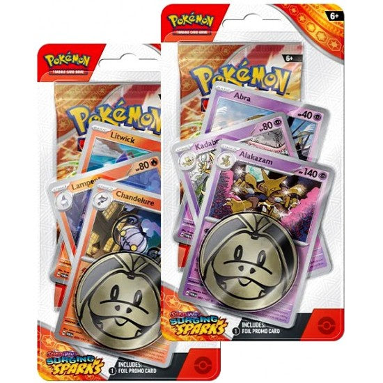 Pokemon Scarlet & Violet: Surging Sparks Blister Pack - Alakazam